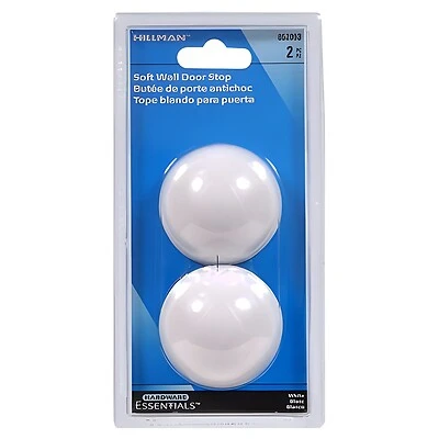 2-3/8" Soft Wall Cover Up Door Stop - Hillman Doorstops Model 852093