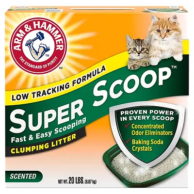 Super Scoop Clumping Litter, 20-Lbs.