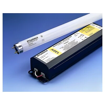21781 Fo32/841/eco 32w T8 Fluorescent Tube Light Bulb, 30000 Hr Life, 4100k