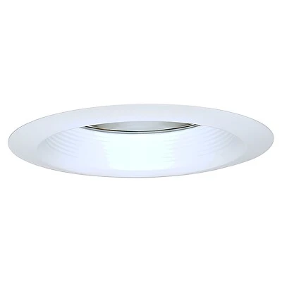 Air-Tite Metal Baffle, White, 6-In.