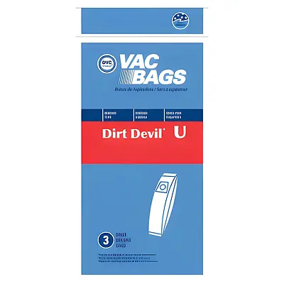 3pk Dirt Devil U Bags ROR-14215
