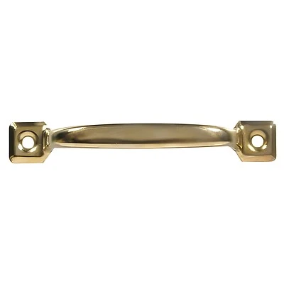 4-3/4 Screen Door Pull, Brass Finish Hillman Misc Door Hardware 851909