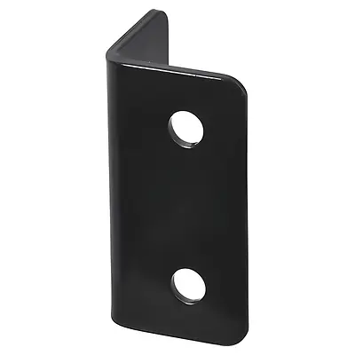 Black 1.6" X 3" X 1/8" Forged Heavy Duty Corner Brace Wide