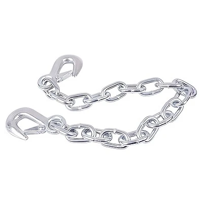 Safety Chain With S-Hook Ends, 1/4 x 36 In.
