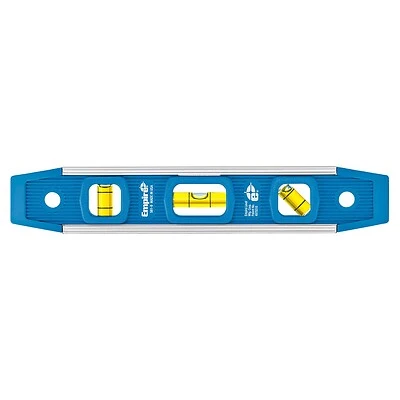 9 Inch Aluminum Magnetic Torpedo Level With 3 Vials - Model 581-9