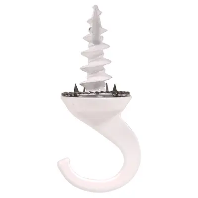 Driller Hook, White, 15-Lb.