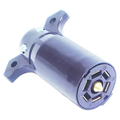 7-Way Trailer End Connector, Plastic