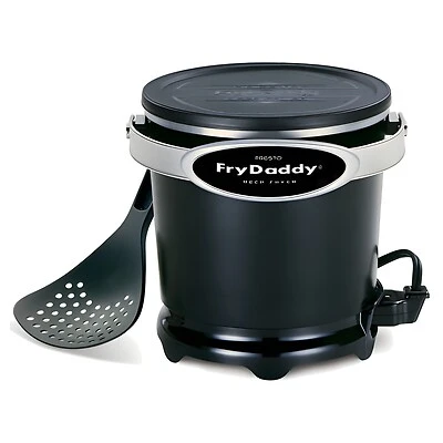 Fry Daddy Plus Deep Fryer Model 05425 - 4 Servings, Nonstick, Easy Clean