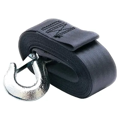 Winch Strap With Hook, 2 In. x 20 Ft.
