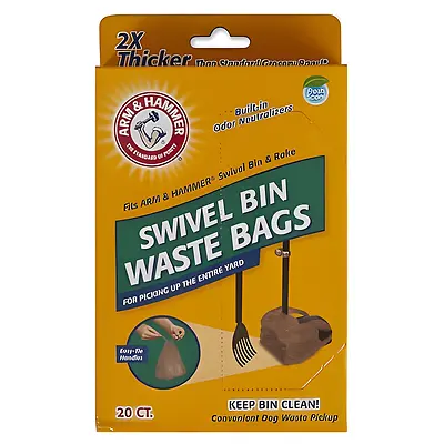 Arm & Hammer 71035 Swivel Bin Waste Bag