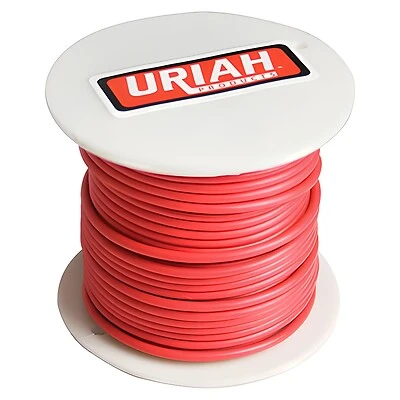 Automotive Wire, Insulation, Red, 10 AWG, 75-Ft. Spool