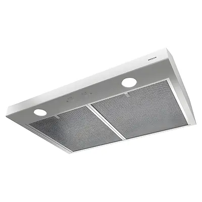 Glacier Range Hood, White, 30-In.
