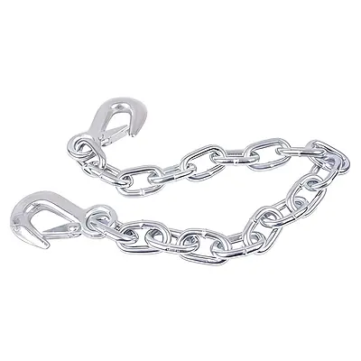 Safety Chain With S-Hook Ends, 1/4 x 36 In.