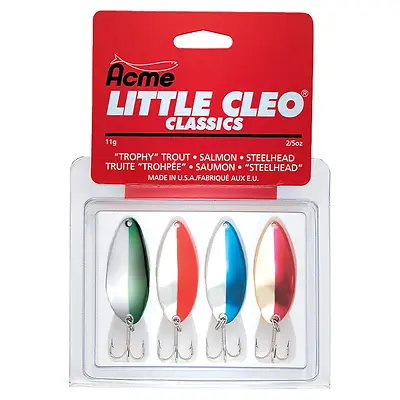 Fishing Lure Kit, Little Cleo, 4-Pc.