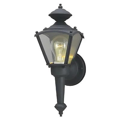 100-Watt Black Coach Lantern