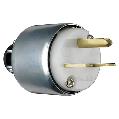 Pass & Seymour 15A Yellow Armored Plug