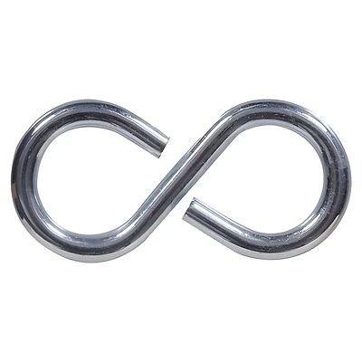 .121 X 1-1/4 Zinc-Plated 8-Hook 5-Pack Hillman Hooks and Eyes 852434