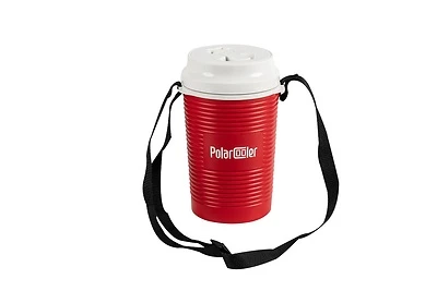 WATER COOLER 0.7L W/STRAP RED