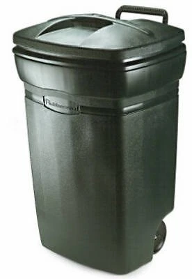 ROUGHNECK 45GAL TRASH CAN W/WH