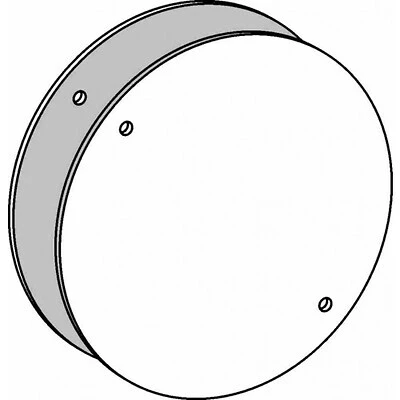 Orbit Industries Rbc-4 4 Inch Powder Coated Weatherproof Round Cover