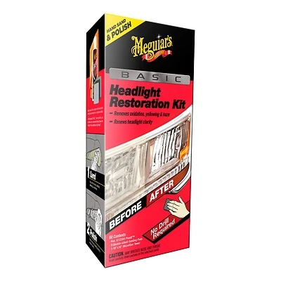 Wax G2960 Basic Headlight Restoration Kit