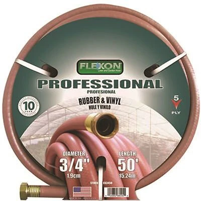 Pro Series 3/4 In. Diameter X 50 Ft. Length Heavy Duty Contractor Grade Hose