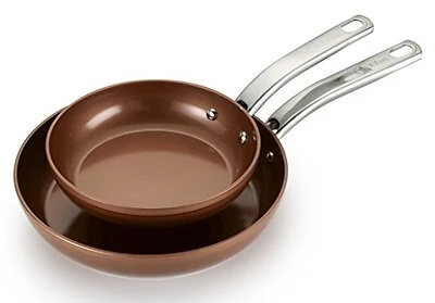 Endura 2 Piece Nonstick Fry Pan Cookware Set, 8 X 10 Inches