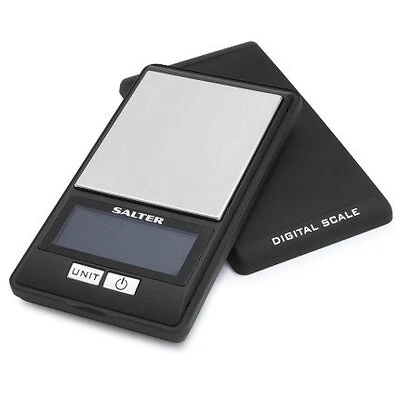 Taylor Salter Compact Electronic Diet Scale 1250bk - Travel Size Kitchen Scale