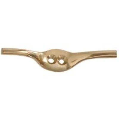 FG Rope Cleat BRS 5‑3/8 – Heavy‑Duty Marine Hardware
