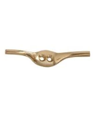 FG Rope Cleat BRS 4‑3/8 – Heavy‑Duty Marine Fastening Hardware