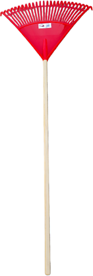 BB 26 Tine Poly Leaf Rake