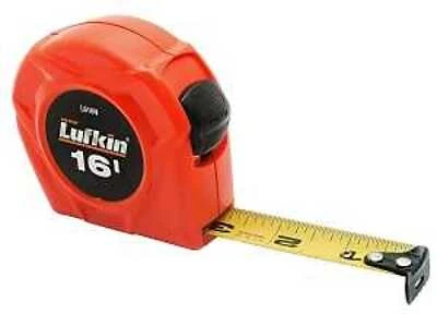 16 Ft. Tape Measure With Contour Grip And Dual Rivets End Hook