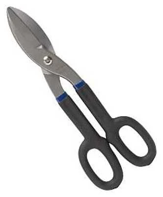 Ts-01412 Straight Pattern Snips, 12 Inch, Chrome Vanadium Steel Blade