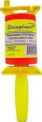 Pro Mason's Line 500 Ft. Fluorescent Orange Braided Nylon Reel