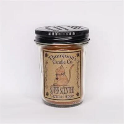 Caramel Apple Mini Mason Jar – Charming Glass Storage & Dessert Vessel