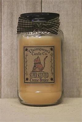 Creme Brulee Large Candle