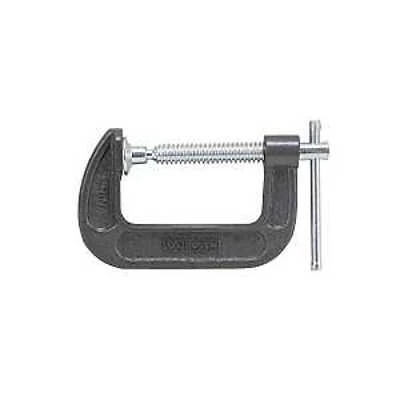 Heavy-duty C-clamp, 3 Inch Throat Depth, Steel Construction