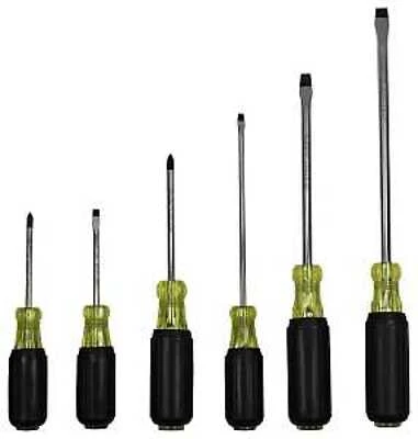 Vulcan SD-SET-PVC Screwdriver, 6-Piece, Yellow