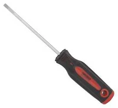 Vulcan Slotted Screwdriver, 1/8 In. Drive, 3 In. Shank, Steel