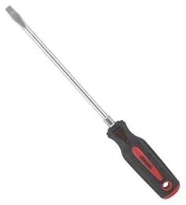 Vulcan Slot Screwdriver, 5/16 In. x 8 In., Satin Chrome