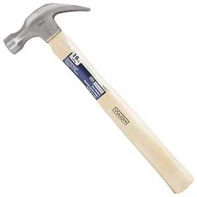 Vulcan JL20016 Curved Claw Hammer, 16 oz, 13-3/4 in