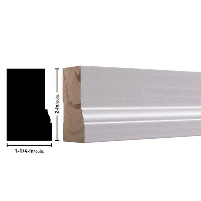 1-1/4"x2"x8'- PFJ BRICK MOULD