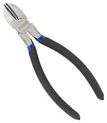 7 Inch Diagonal Cutting Plier, Carbon Steel, Non-slip Grip Handle