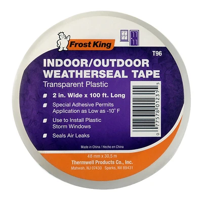 Weatherseal Tape 2x100' T96H