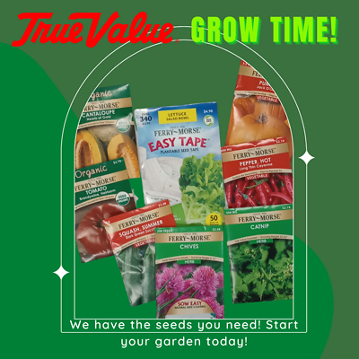 SEEDS ARE IN ->  It's Grow Time