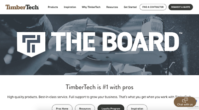 TimberTech Contractor Loyalty Program
