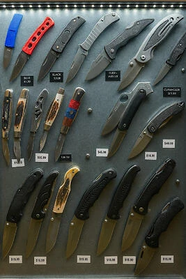 Knives for all occasions.