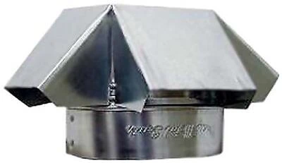 8 Inch Galvanized Round Vent Cap Model 8-327 For Durable Ventilation