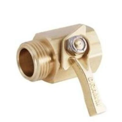 Heavy Duty Brass Shut-off Valve Model 853024-1002 For Garden Hoses