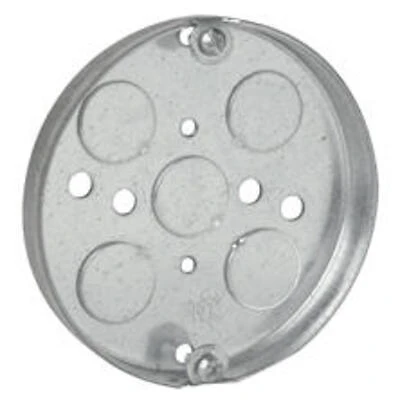 Tp272 3-1/4 Inch Round Ceiling Pan Cover With 1/2 Inch Knockout